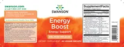 Label for Energy Boost Delayed-Release