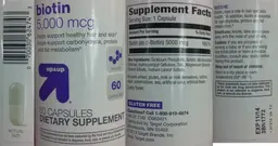 Biotin 5,000 mcg