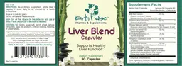 Label for Liver Blend Capsules