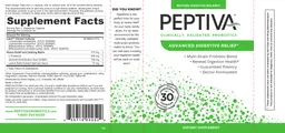 Label for Peptiva Advanced Digestive Relief