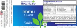 Label for Immu Guard