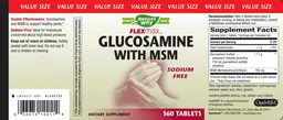 Label for Glucosamine with MSM