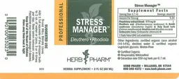 Label for Stress Manager