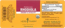 Label for Rhodiola