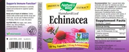 Label for Standardized Echinacea