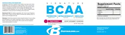 Label for BCAA Fruit Punch