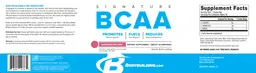 Label for BCAA Watermelon Lime