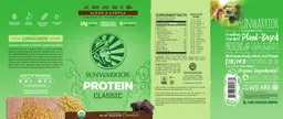 Label for Classic Protein Chocolate