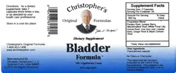 Label for Bladder Formula