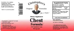 Label for Chest Formula