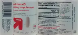 Label for Calcium+D