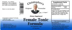 Label for Female Tonic Formula