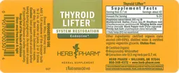 Label for Thyroid Lifter