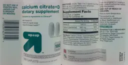 Label for Calcium Citrate+D