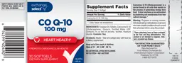 Label for Co Q-10 100 mg