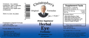 Herbal Eye Formula
