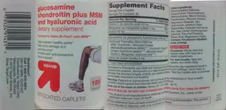 Label for Glucosamine Chondroitin plus MSM and Hyaluronic Acid