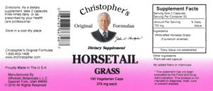 Horsetail Grass 375 mg