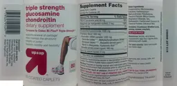 Label for Triple Strength Glucosamine Chondroitin