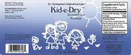 Label for Kid-e-Dry