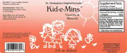 Label for Kid-e-Mins