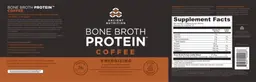 Label for Bone Broth Protein Coffee