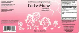 Label for Kid-e-Mune