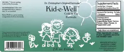 Label for Kid-e-Well