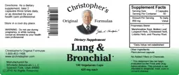Label for Lung & Bronchial