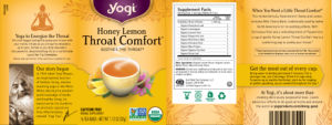 Honey Lemon Throat Comfort