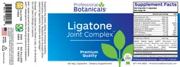 Label for Ligatone Joint Complex