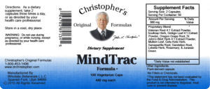 MindTrac Formula