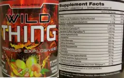 Label for Wild Thing Tropical Tornado