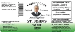 Label for St. John's Wort