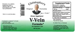 Label for V-Vein Formula