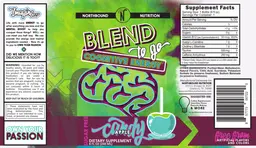 Label for Blend To Go Cognitive Energy Candy Apple