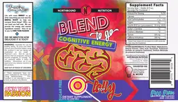 Label for Blend To Go Cognitive Energy Lolly Pop