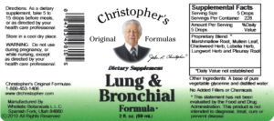 Lung & Bronchial Formula