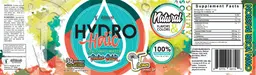 Label for HydroHolic Coconut Water Amino Acids Lemon Shake Up