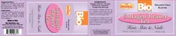 Label for Collagen Beauty Tea Orange-Chai Flavor