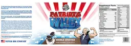 Label for Patriot's Whey Double Stuffed