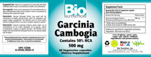 Garcinia Cambogia 500 mg