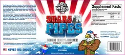 Label for Stars 'N Pipes Freedom
