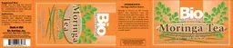 Label for Moringa Tea
