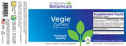Label for Vegie Zymes