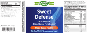 Label for Sweet Defense
