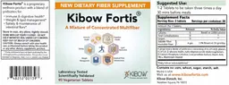 Label for Kibow Fortis