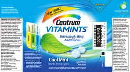 Label for Centrum VitaMints