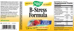 Label for B-Stress Formula with Eleuthero