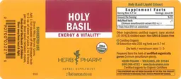 Label for Holy Basil